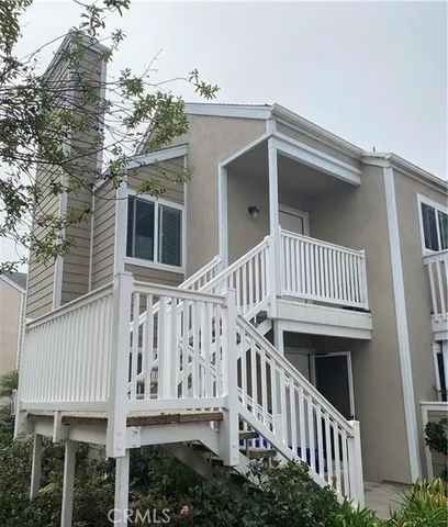 a view of a house with a deck