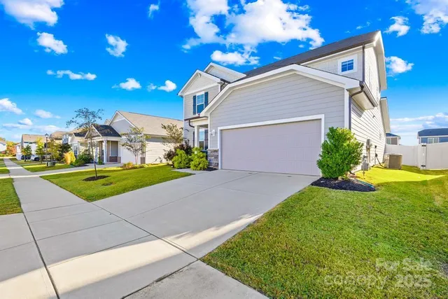 a view of a lake with a terrace