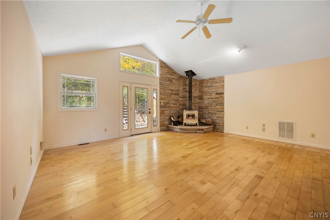 3985 Williams Corners Road Eaton, NY 13408 - Photo 13 of 48 Living room has direct access to the large deck