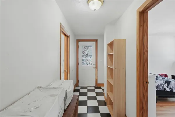 a kitchen with stainless steel appliances granite countertop a sink refrigerator and microwave