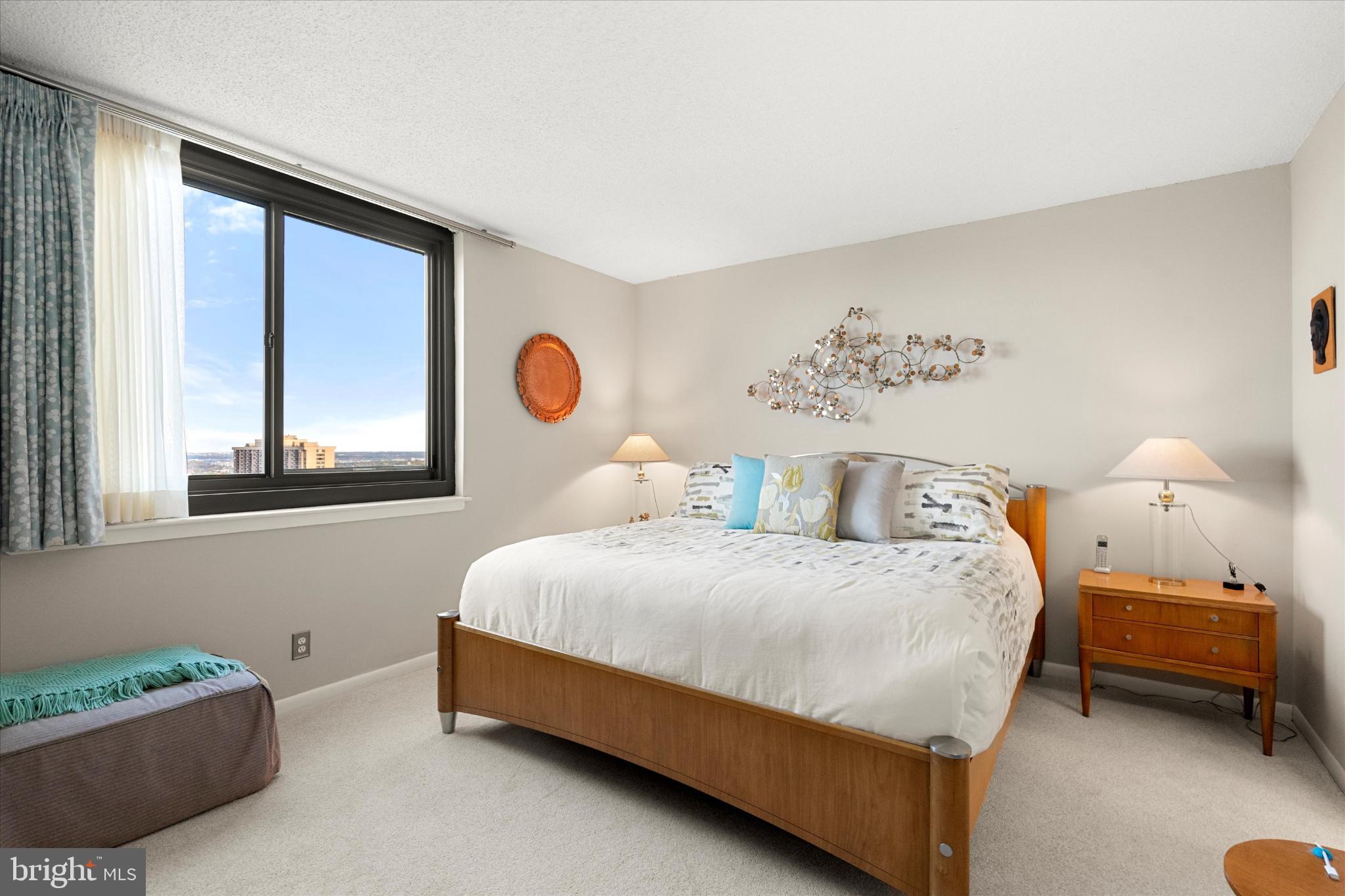 5505 Seminary Road, Unit 2205N Falls Church, VA 22041 - Photo 5 of 33 a bedroom with a bed and a window