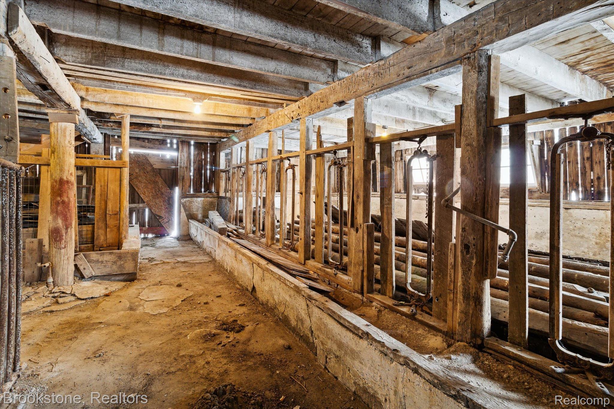 4312 North Irish Road Davison, MI 48423 - Photo 58 of 95 Original Milking stalls