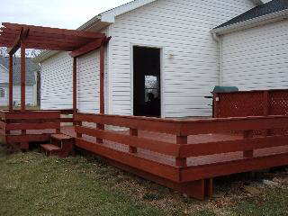 2233 Lakeside Road Erie, MI 48133 - Photo 7 of 9 REAR DECK