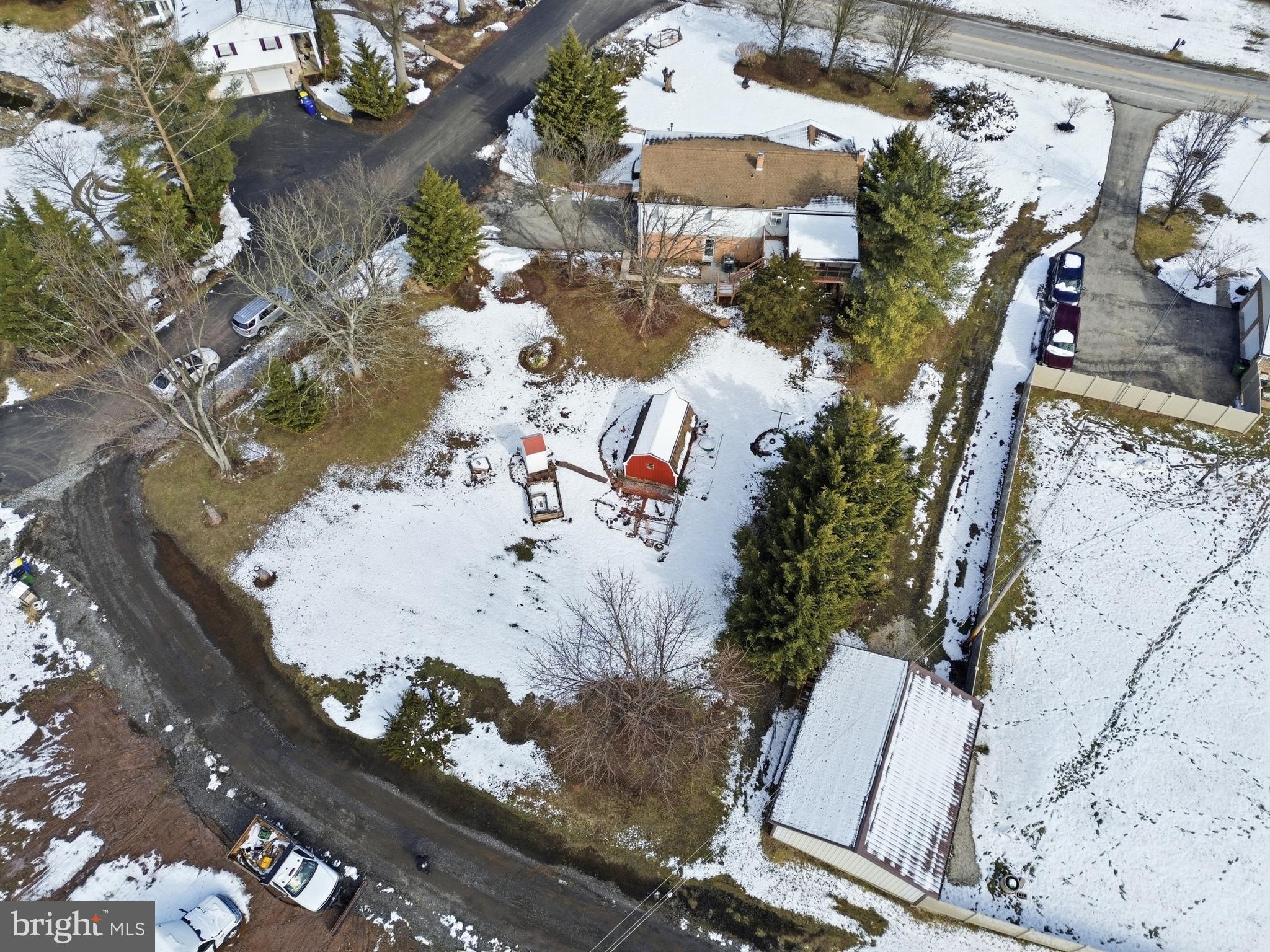 5200 Harmony Grove Road Dover, PA 17315 - Photo 46 of 50 an aerial view of a house with a yard