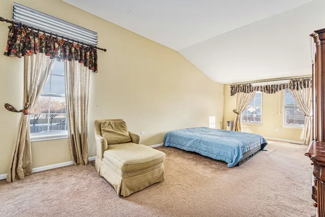 a room with furniture and a window