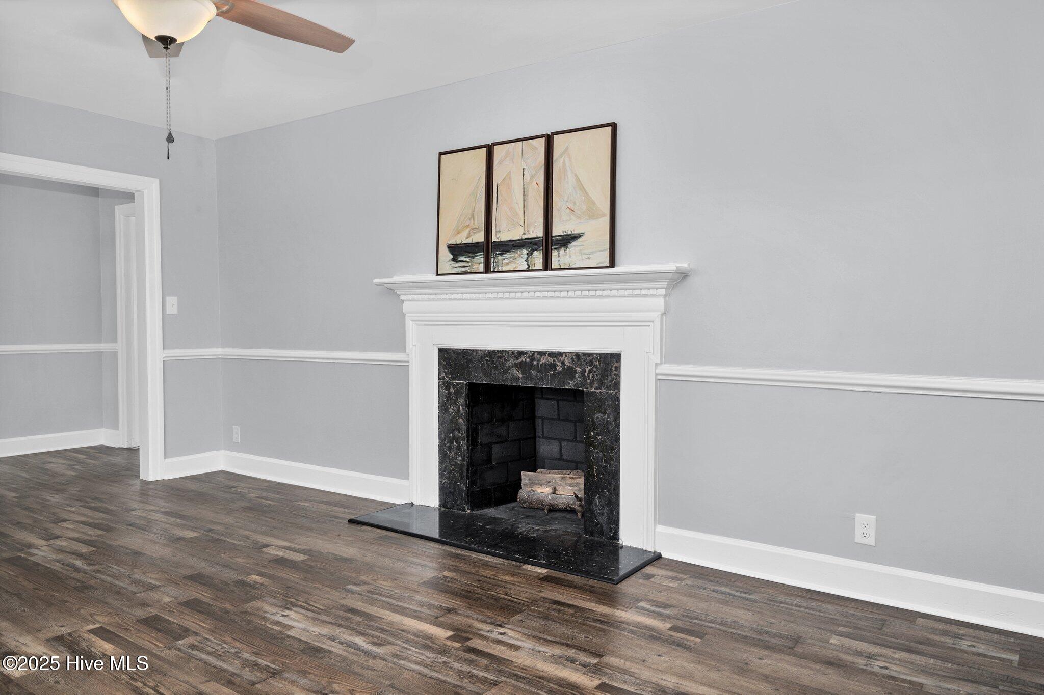 1245 Davistown-Mercer Road Pinetops, NC 27864 - Photo 9 of 40 Fireplace