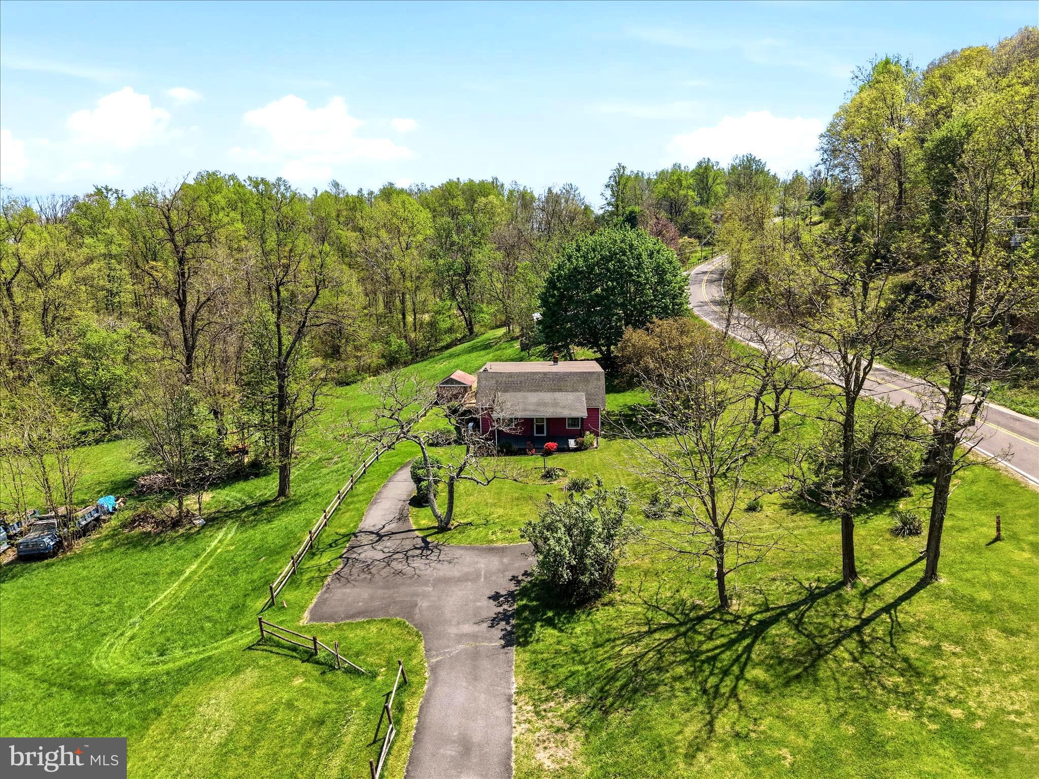 115 Chester Gap Road Chester Gap, VA 22623 - Photo 55 of 60 Front Aerial