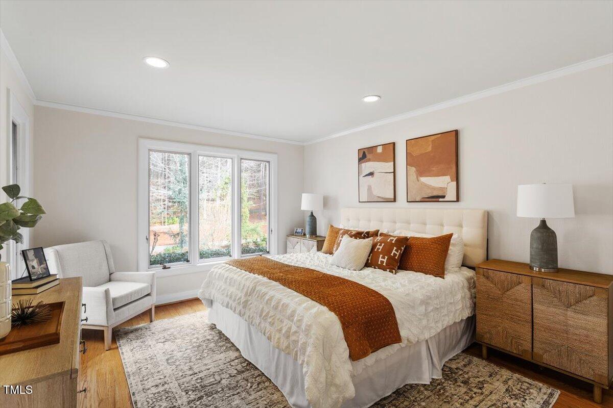 10729 Trego Trail Raleigh, NC 27614 - Photo 31 of 65 a bedroom with bed and window