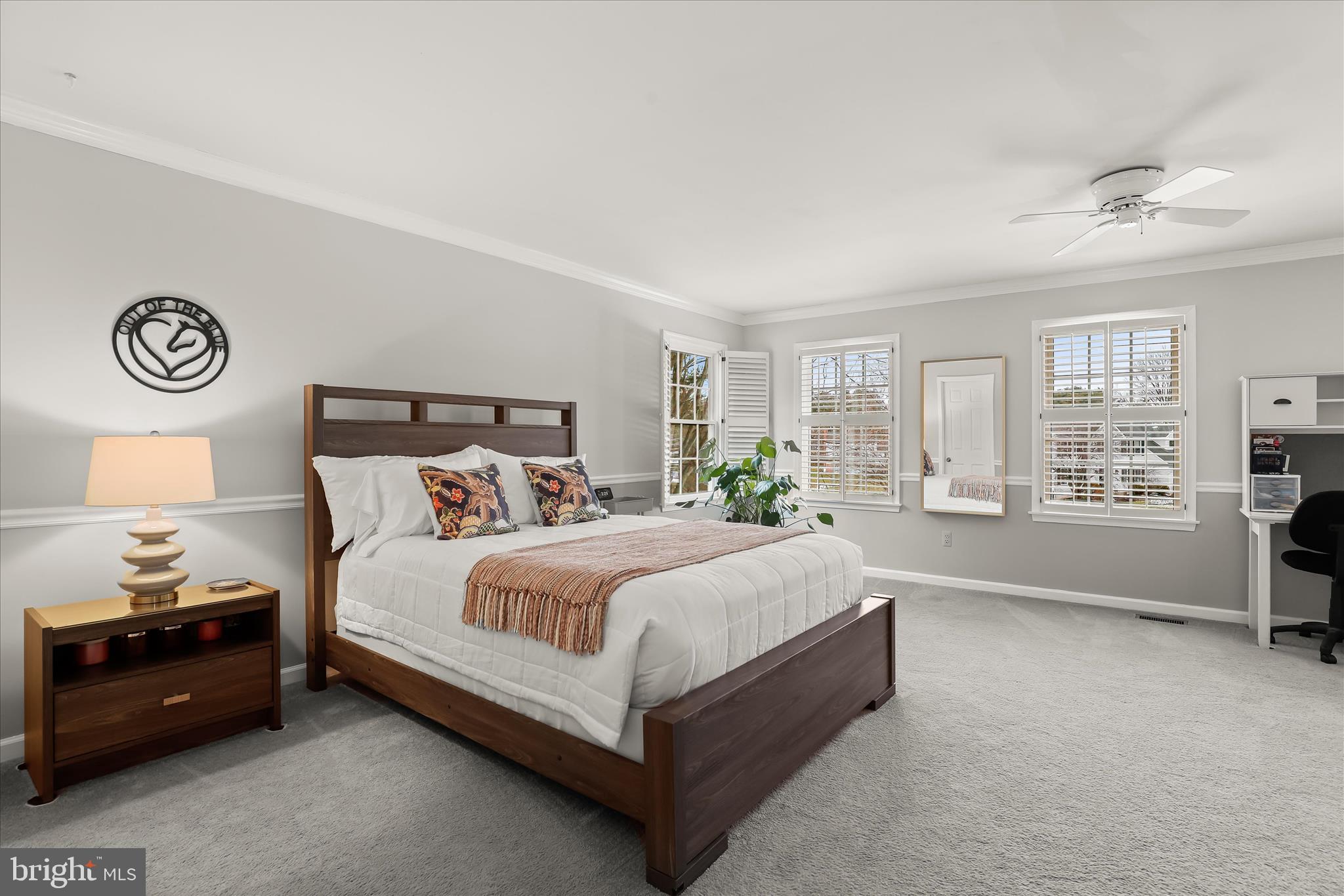 13 Farm Ridge Court Baldwin, MD 21013 - Photo 24 of 61 a spacious bedroom with a bed and a window