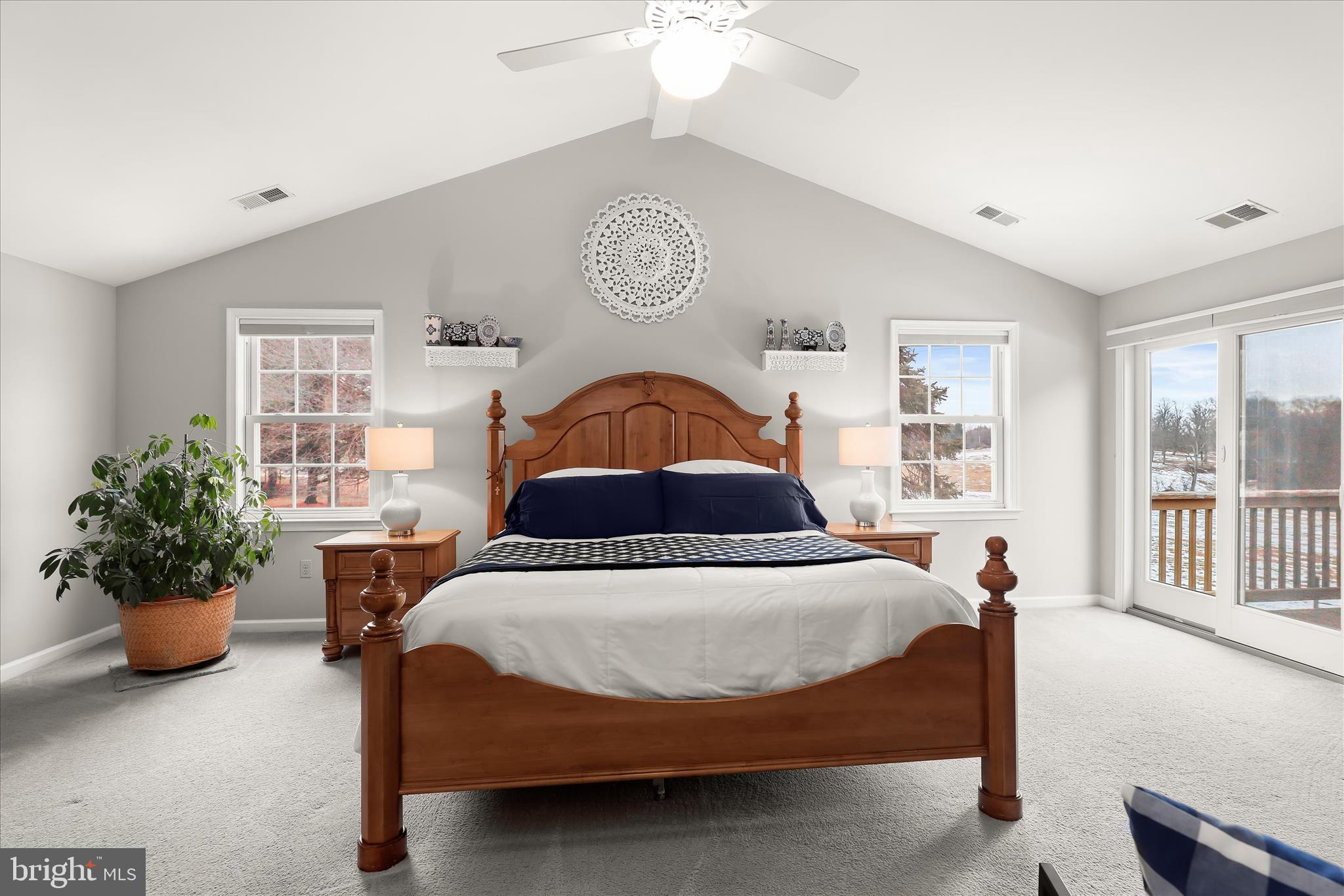 13 Farm Ridge Court Baldwin, MD 21013 - Photo 33 of 61 a bedroom with a bed and a chandelier