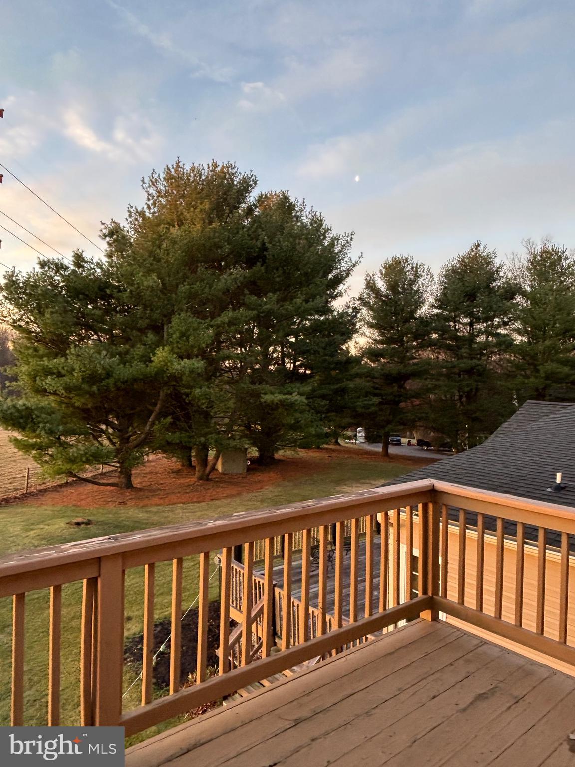 13 Farm Ridge Court Baldwin, MD 21013 - Photo 55 of 61 a view of balcony with wooden floor and fence