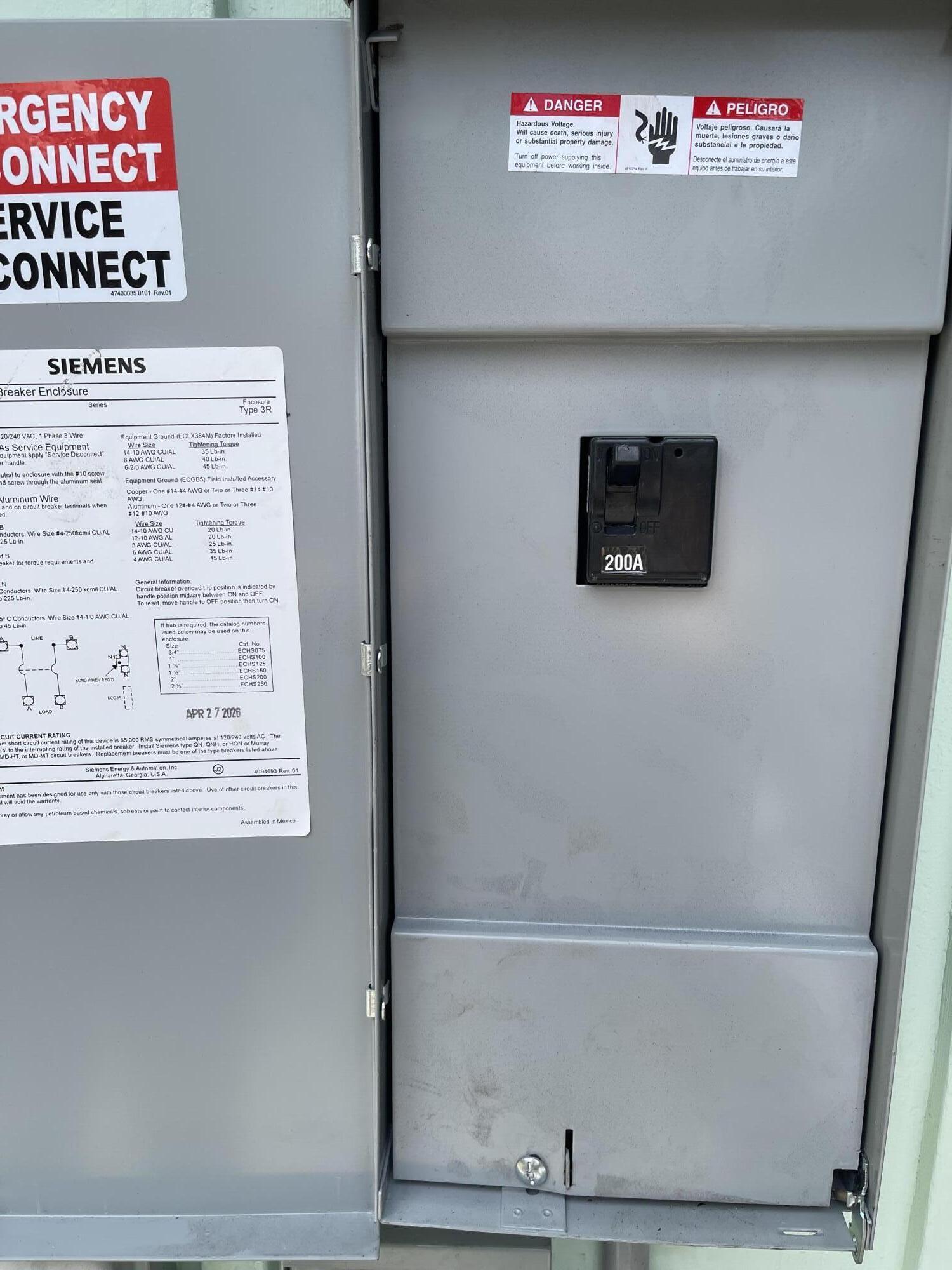 1166 Southwest 4th Street Boca Raton, FL 33486 - Photo 36 of 38 200 Amp upgrade