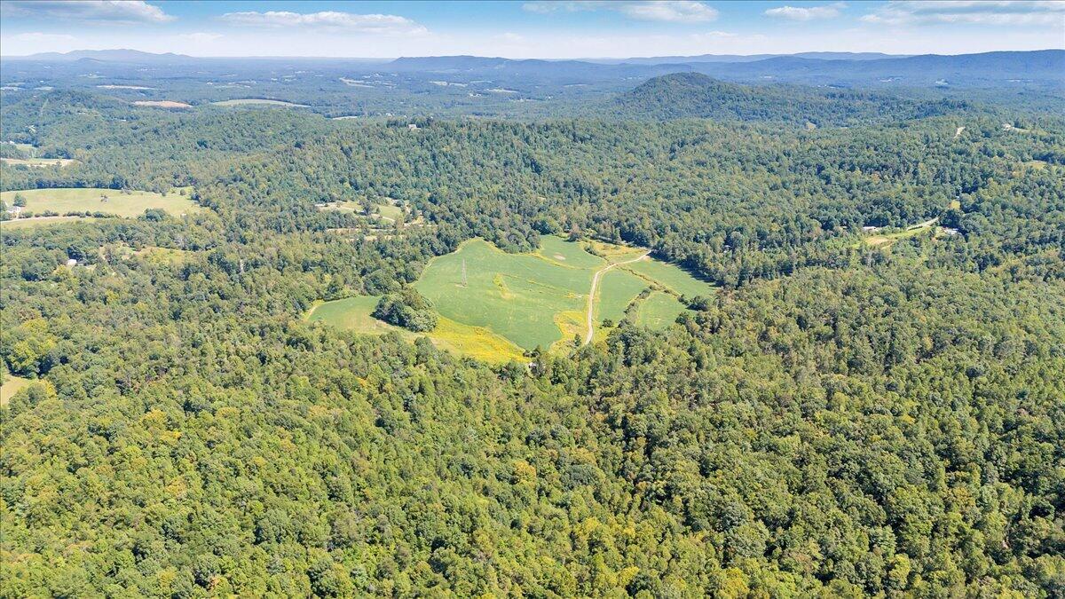 5741 Providence Church Road Ferrum, VA 24088 - Photo 12 of 52 a view of a lush green hillside and a houses