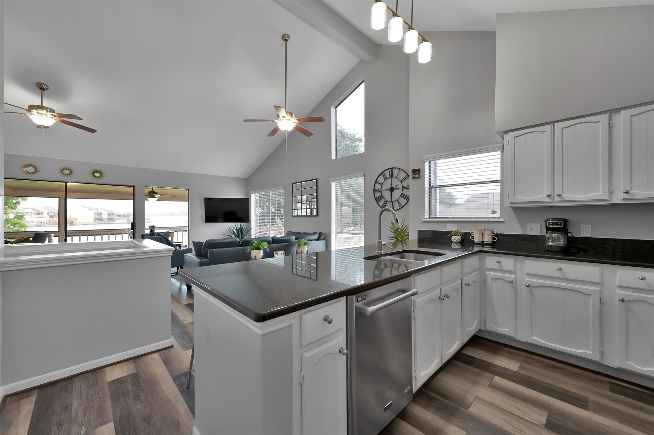 124 April Point Drive North Montgomery, TX 77356 - Photo 10 of 26 a kitchen with lots of counter space and a sink