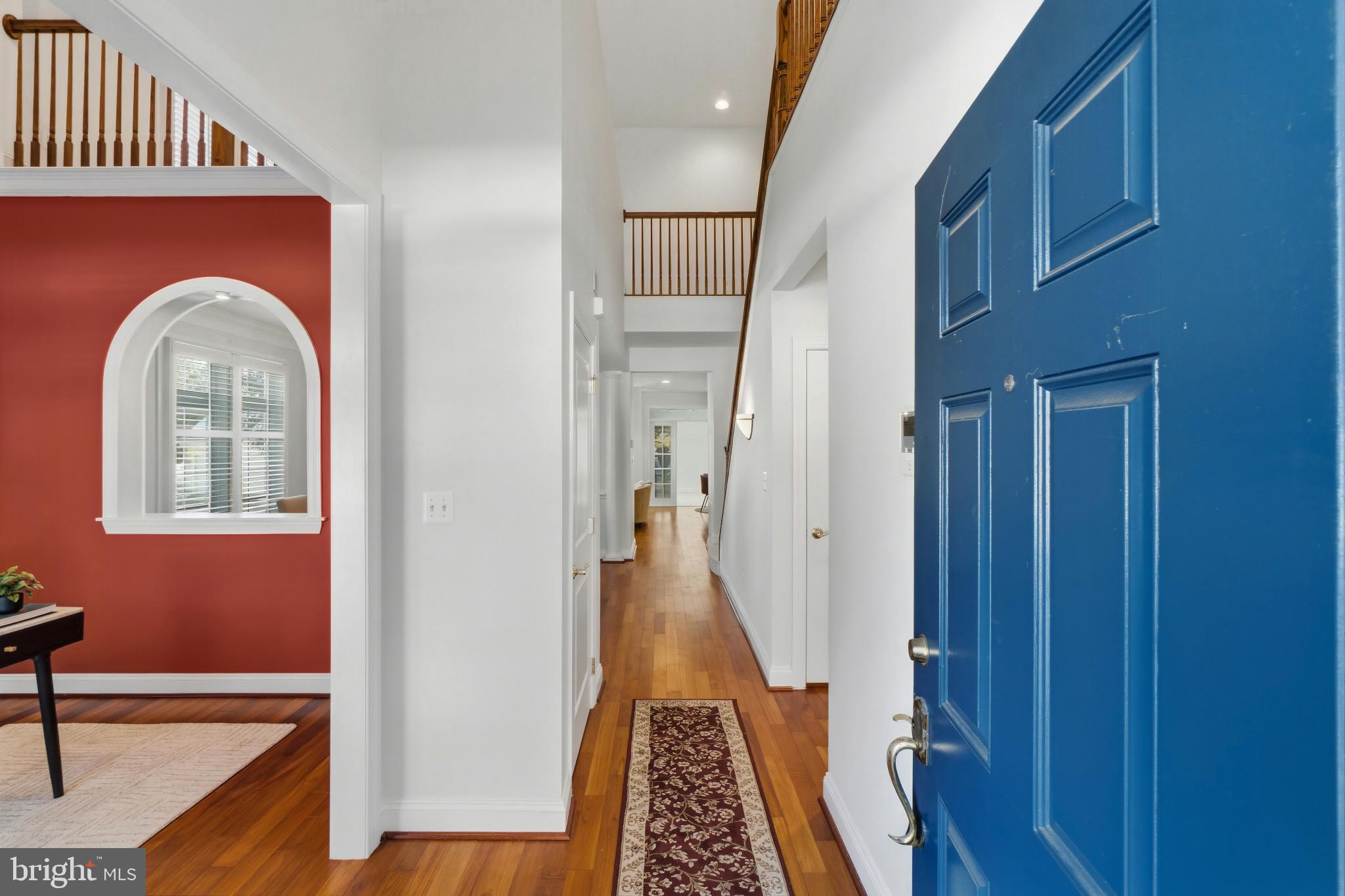 2607 Buckingham Road, Unit 78 Ellicott City, MD 21043 - Photo 3 of 43 a view of an entryway with wooden floor