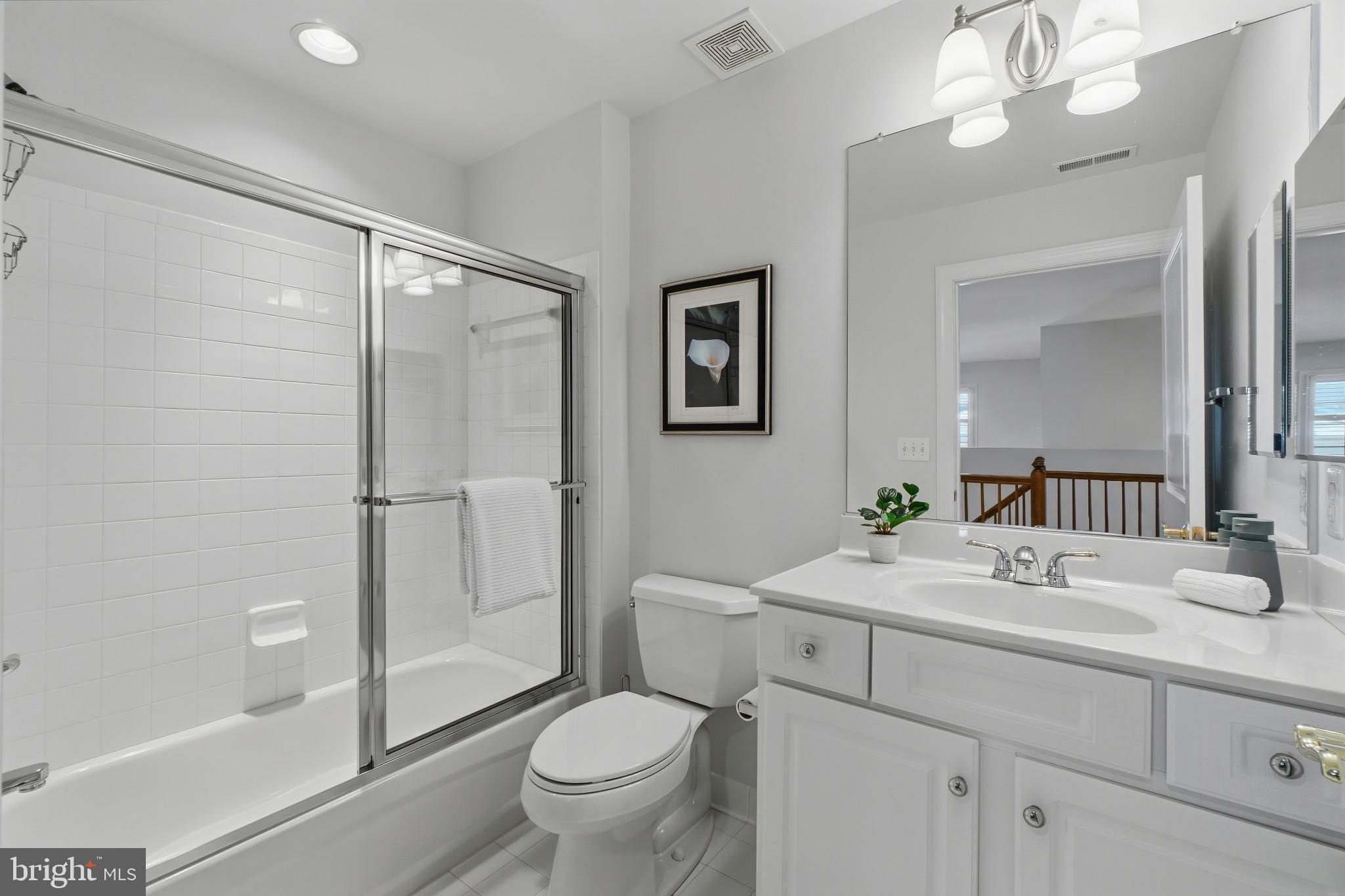 2607 Buckingham Road, Unit 78 Ellicott City, MD 21043 - Photo 31 of 43 a bathroom with a sink toilet and shower