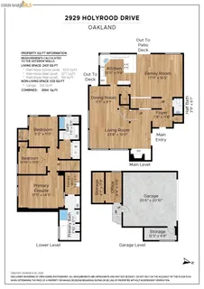 $1,095,000 | 2929 Holyrood Drive, Oakland, CA 94611