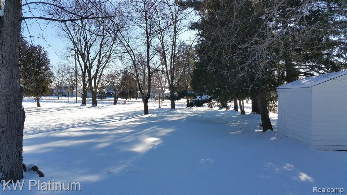 3116 Vincent Road North Street, MI 48049 - Photo 11 of 29 FRONT YARD AND SHED VIEW