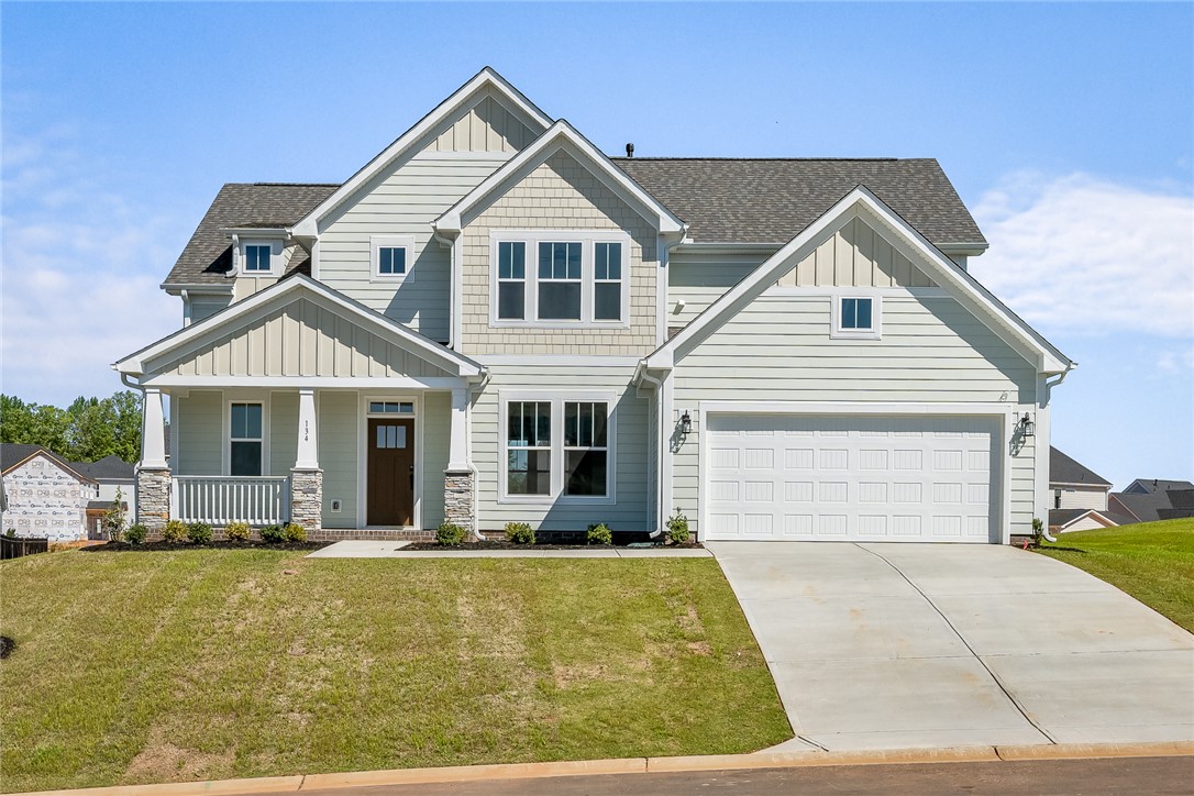 134 Ridgeline Row Central, SC 29630 - Photo 2 of 47 This charming residence features a welcoming facade and a well-maintained exterior.