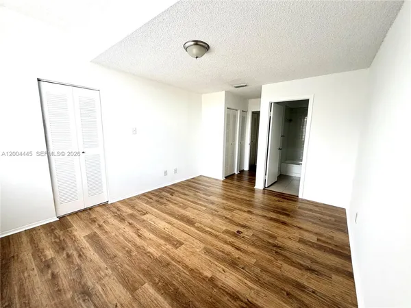 a view of empty room