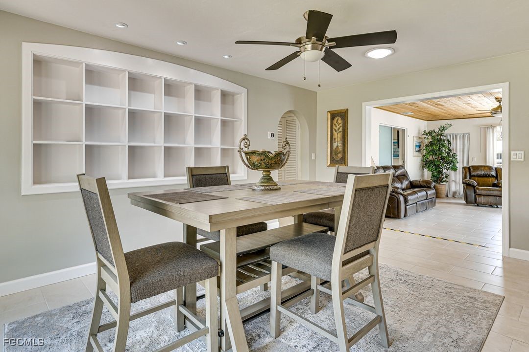 15340 River By Road Fort Myers, FL 33908 - Photo 5 of 21 a dining room with furniture and window