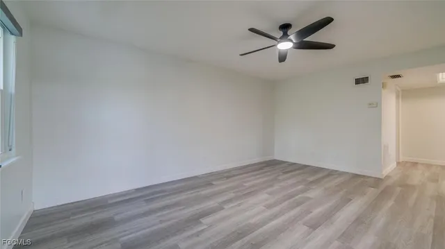 wooden floor in an empty room