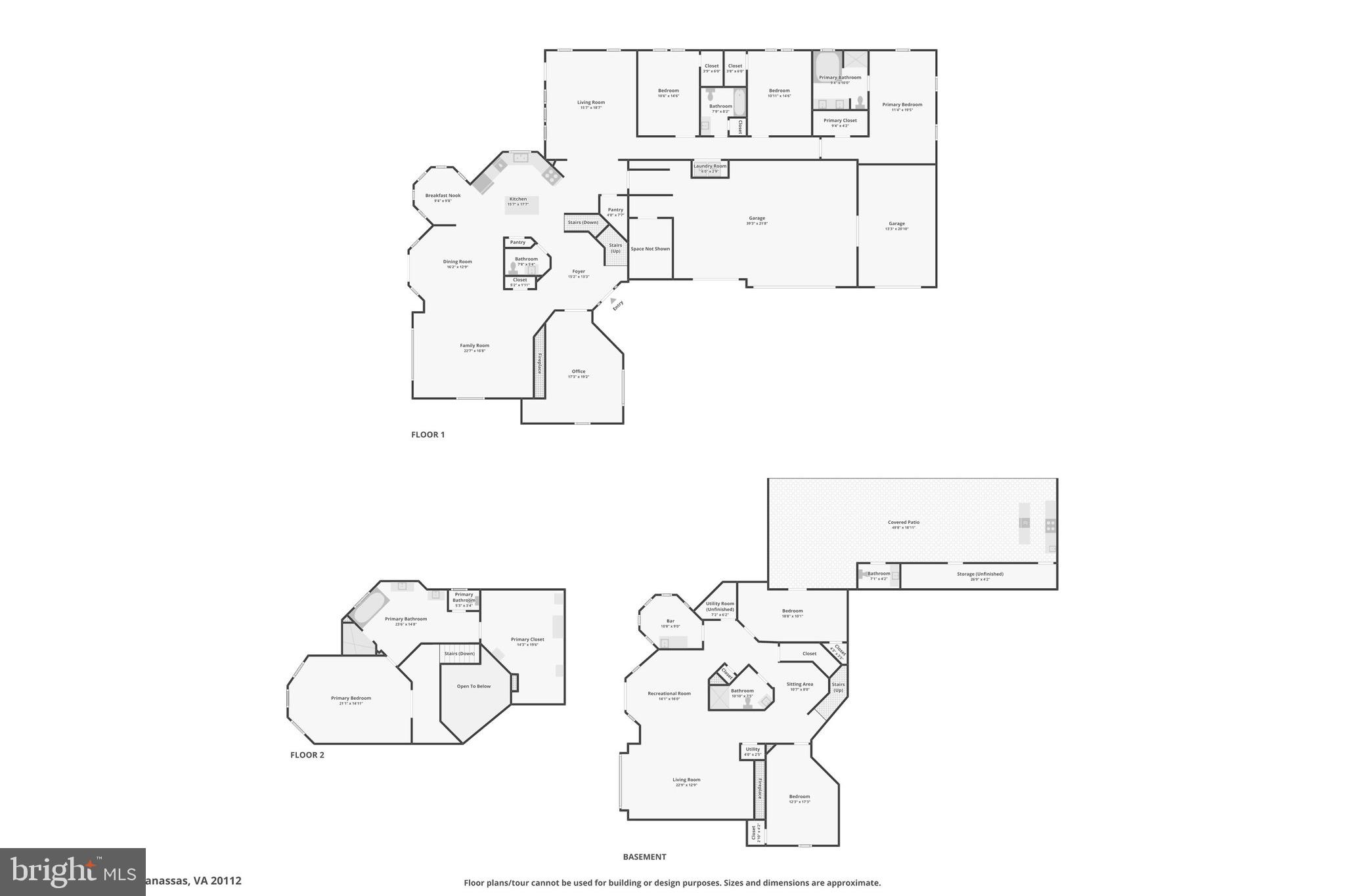 8701 Sinclair Mill Road Manassas, VA 20112 - Photo 132 of 132 Floor plan
