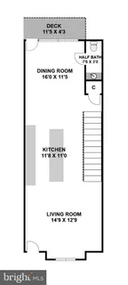 $1,095,000 | 558 Harvard Street Northwest, Unit B, Washington, DC 20059