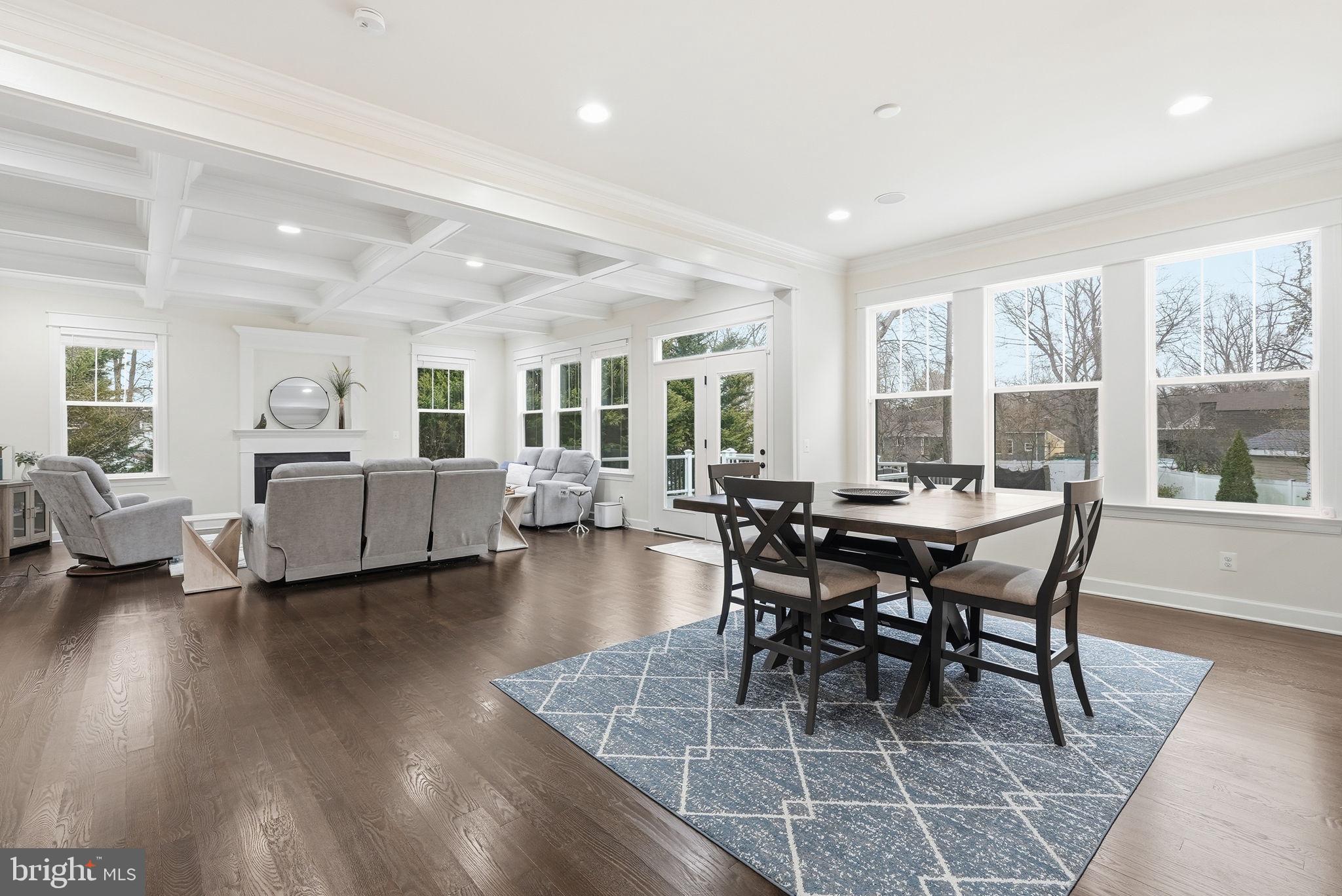2867 Hill Road Vienna, VA 22181 - Photo 16 of 70 a view of a dining room with furniture and wooden floor