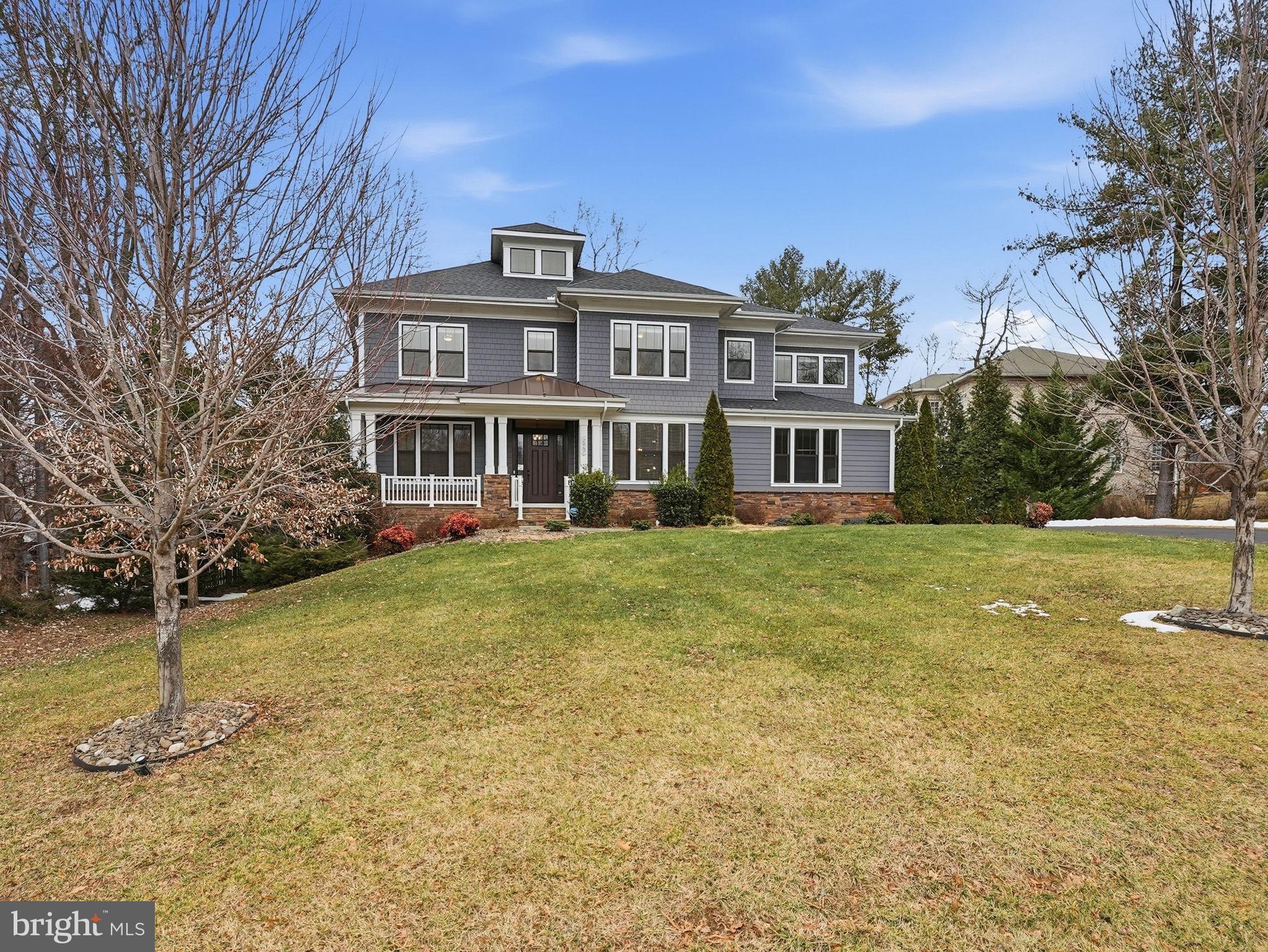 2867 Hill Road Vienna, VA 22181 - Photo 66 of 70 a front view of a house with a yard