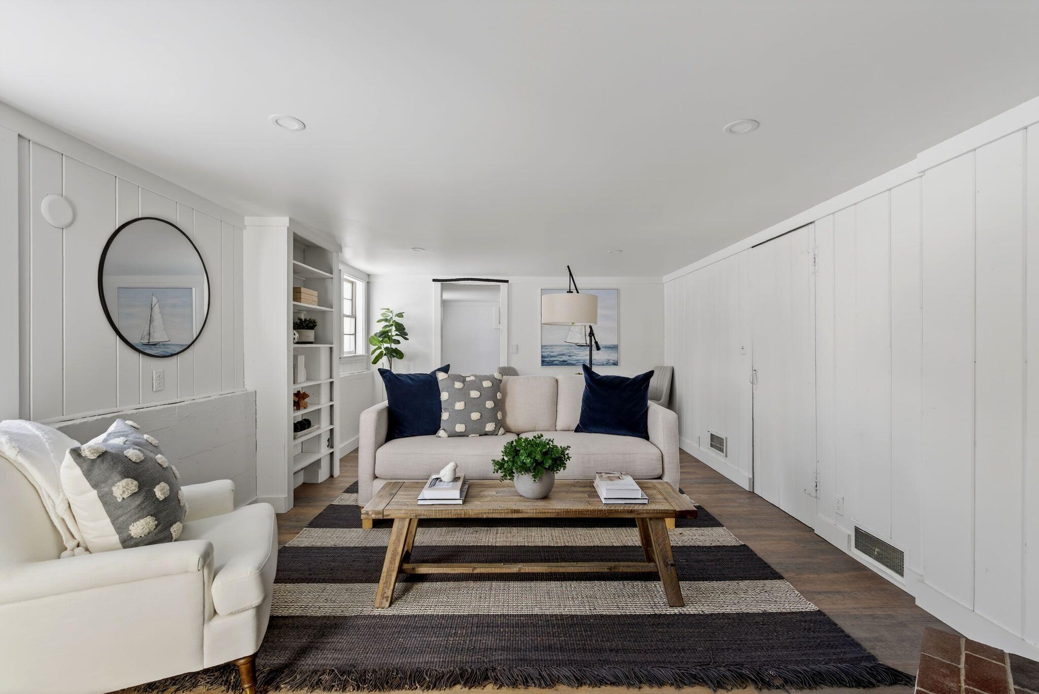 7 Wabun Road Cape Elizabeth, ME 04107 - Photo 21 of 33 Lower level living room