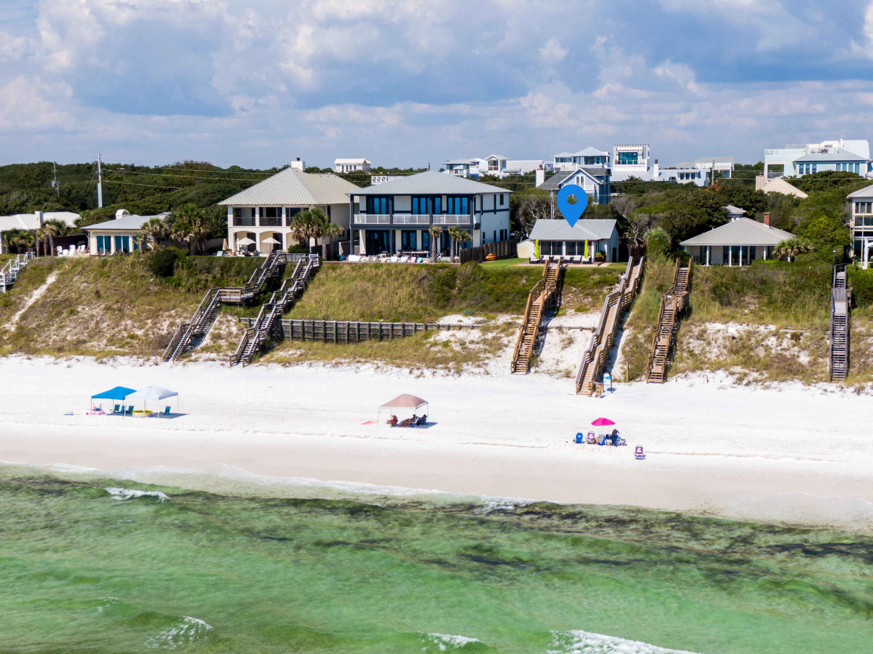 2912 East County Highway 30A Santa Rosa Beach, FL 32459 - Photo 43 of 43 an aerial view of residential houses with outdoor space