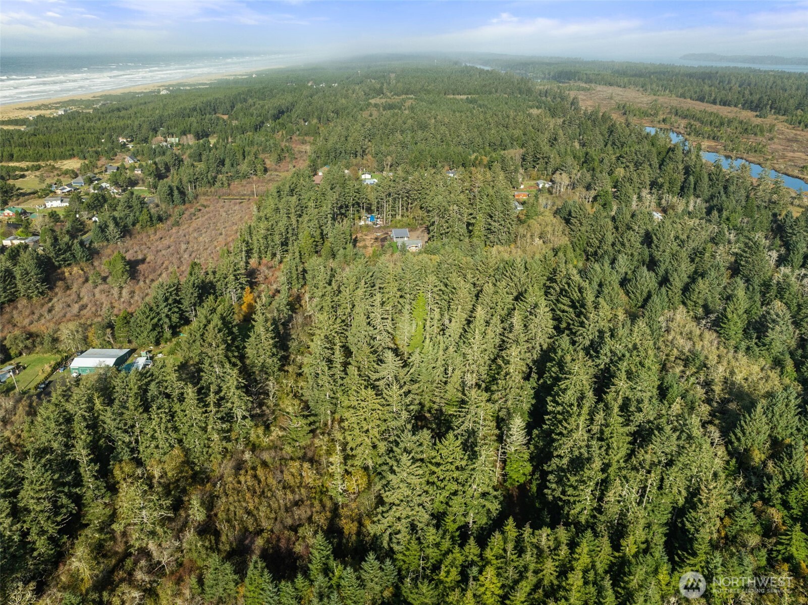2 147th Place Long Beach, WA 98631 - Photo 7 of 9 a view of a city with lush green forest