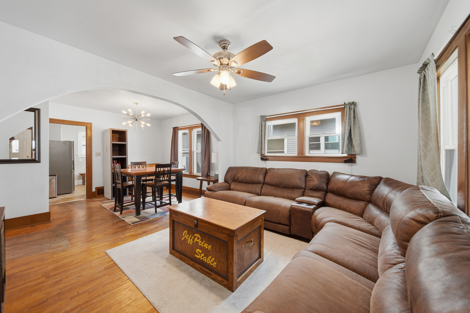 318 Spruce Street Dixon, IL 61021 - Photo 5 of 25 a living room with furniture and wooden floor