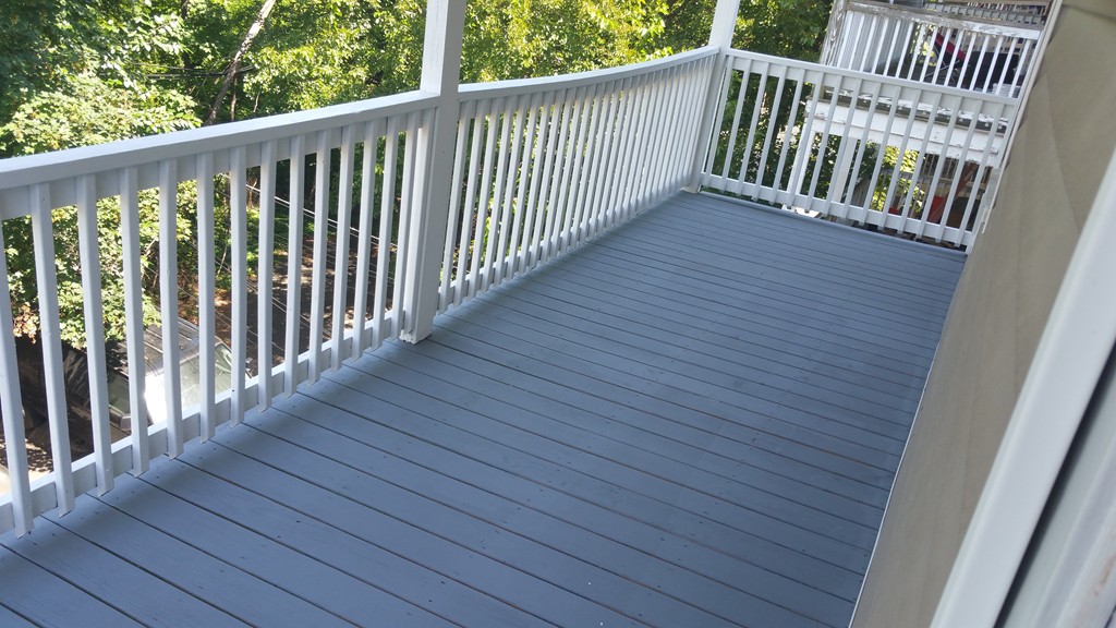 35 Kenberma Road Boston, MA 02124 - Photo 14 of 17 a view of deck with wooden floor and fence