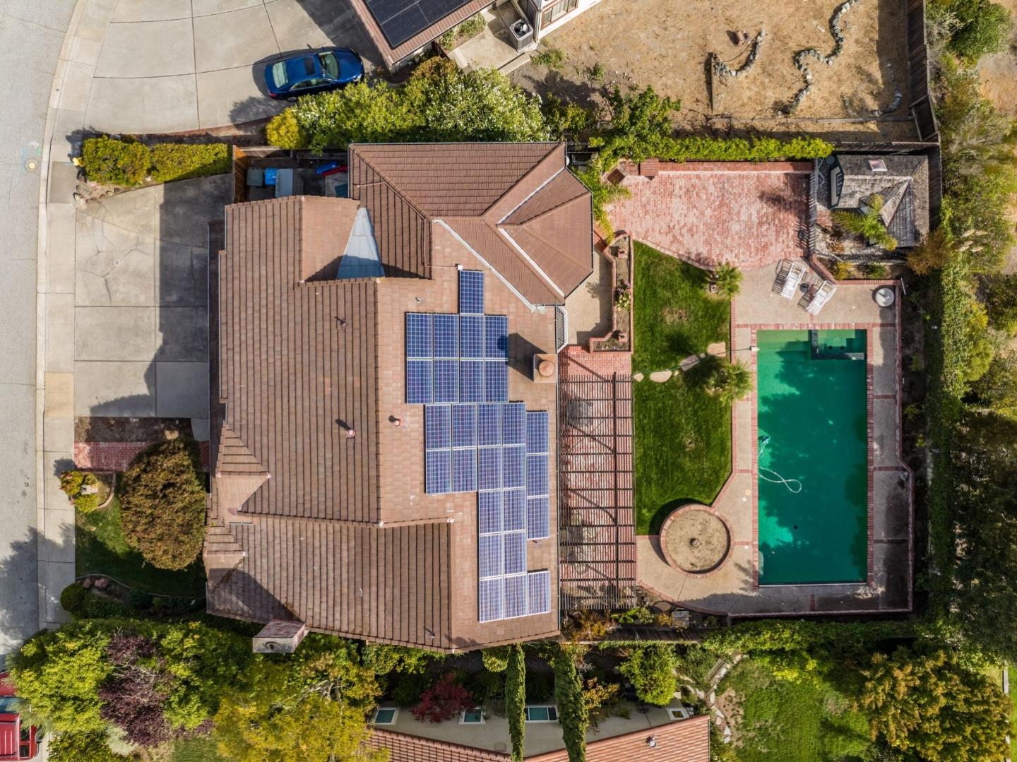 1544 Edmond Drive San Carlos, CA 94070 - Photo 37 of 44 an aerial view of a house