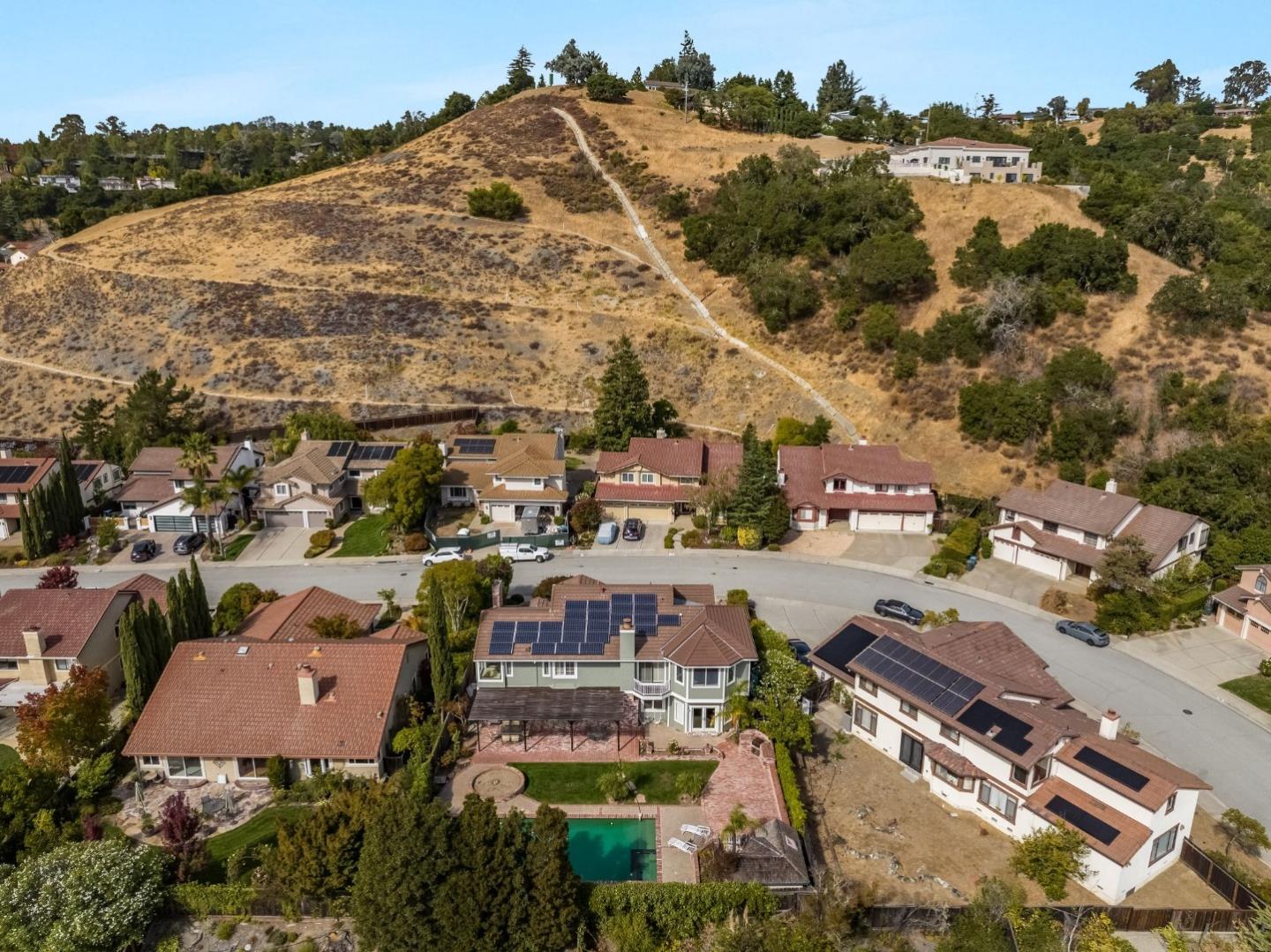1544 Edmond Drive San Carlos, CA 94070 - Photo 40 of 44 an aerial view of a city