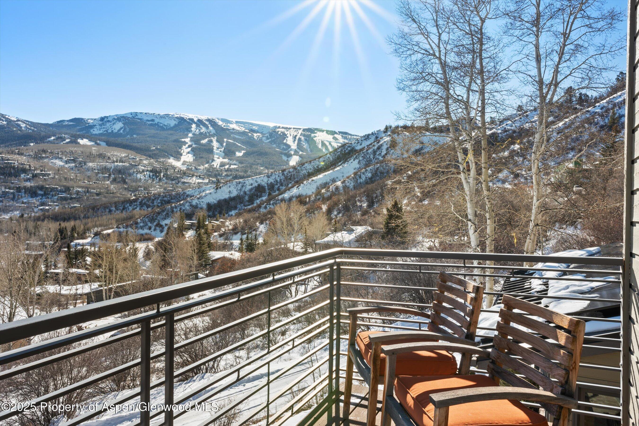 516 Sinclair Road Snowmass Village, CO 81615 - Photo 23 of 37 a view of city from a balcony