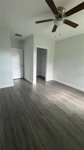 wooden floor in an empty room