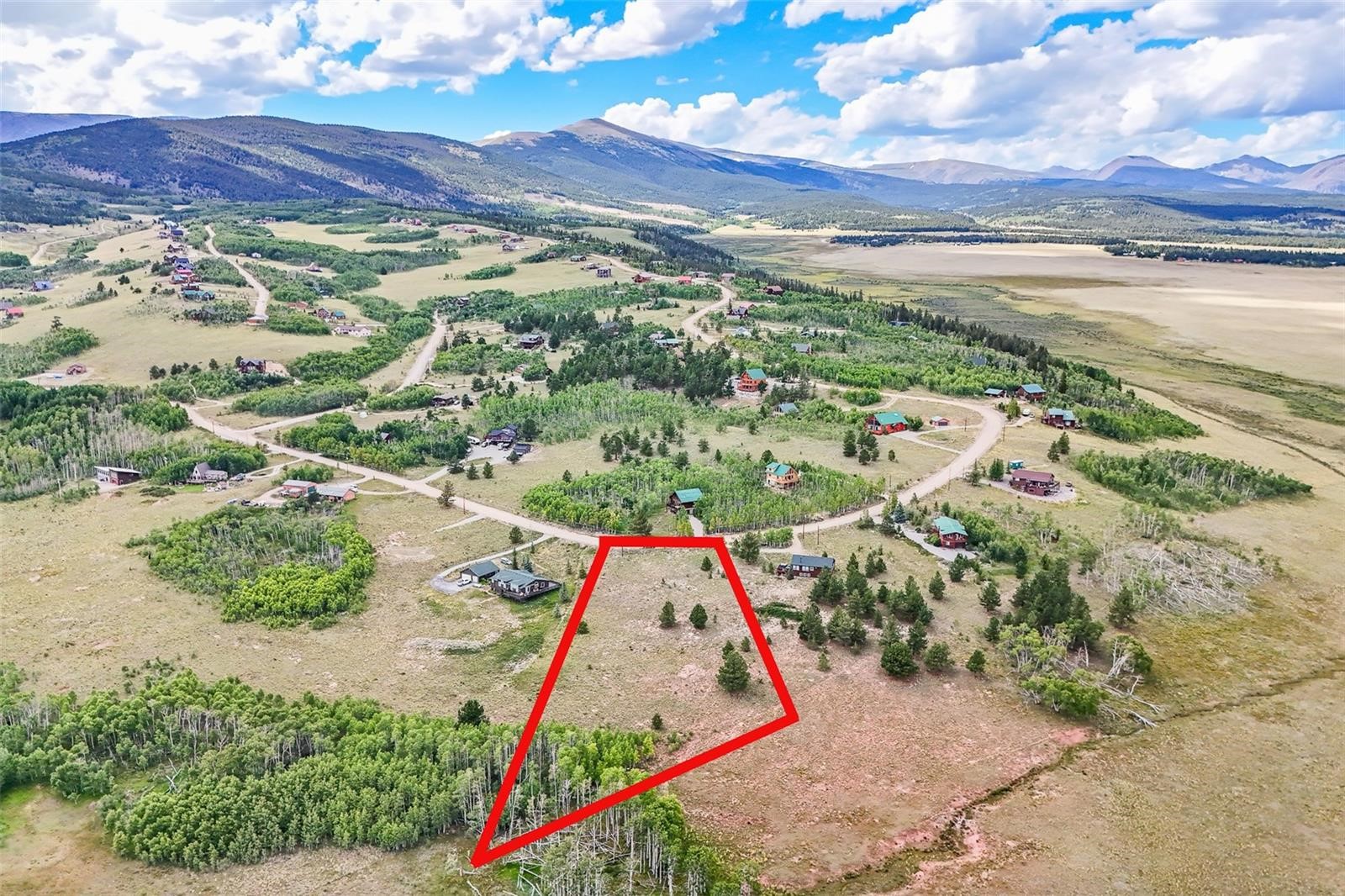 1327 Sheep Ridge Road Fairplay, CO 80440 - Photo 1 of 26 an aerial view of a houses