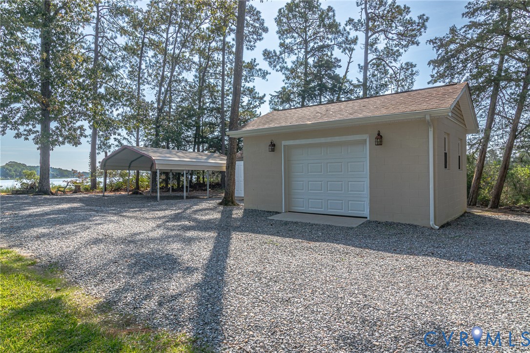 529 Morattico Creek Road Farnham, VA 22460 - Photo 19 of 24 a view of a house with a yard