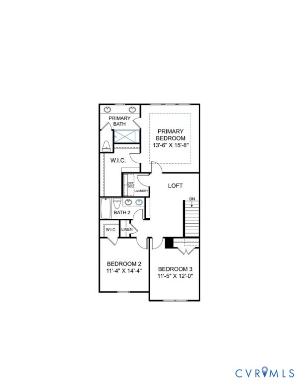 18767 Palisades Ridge Moseley, VA 23120 - Photo 24 of 36 SECOND FLOOR