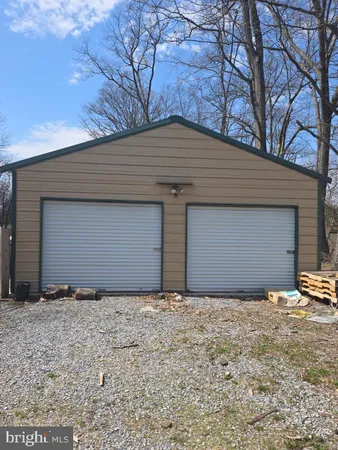 a front view of house