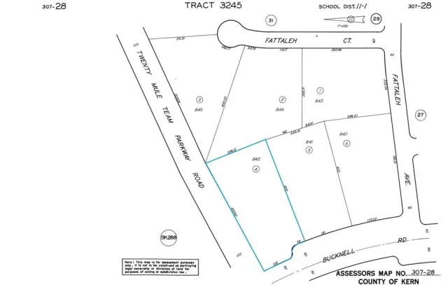 $7,500 | 0 Twenty Mule Team, Edwards, CA 93523