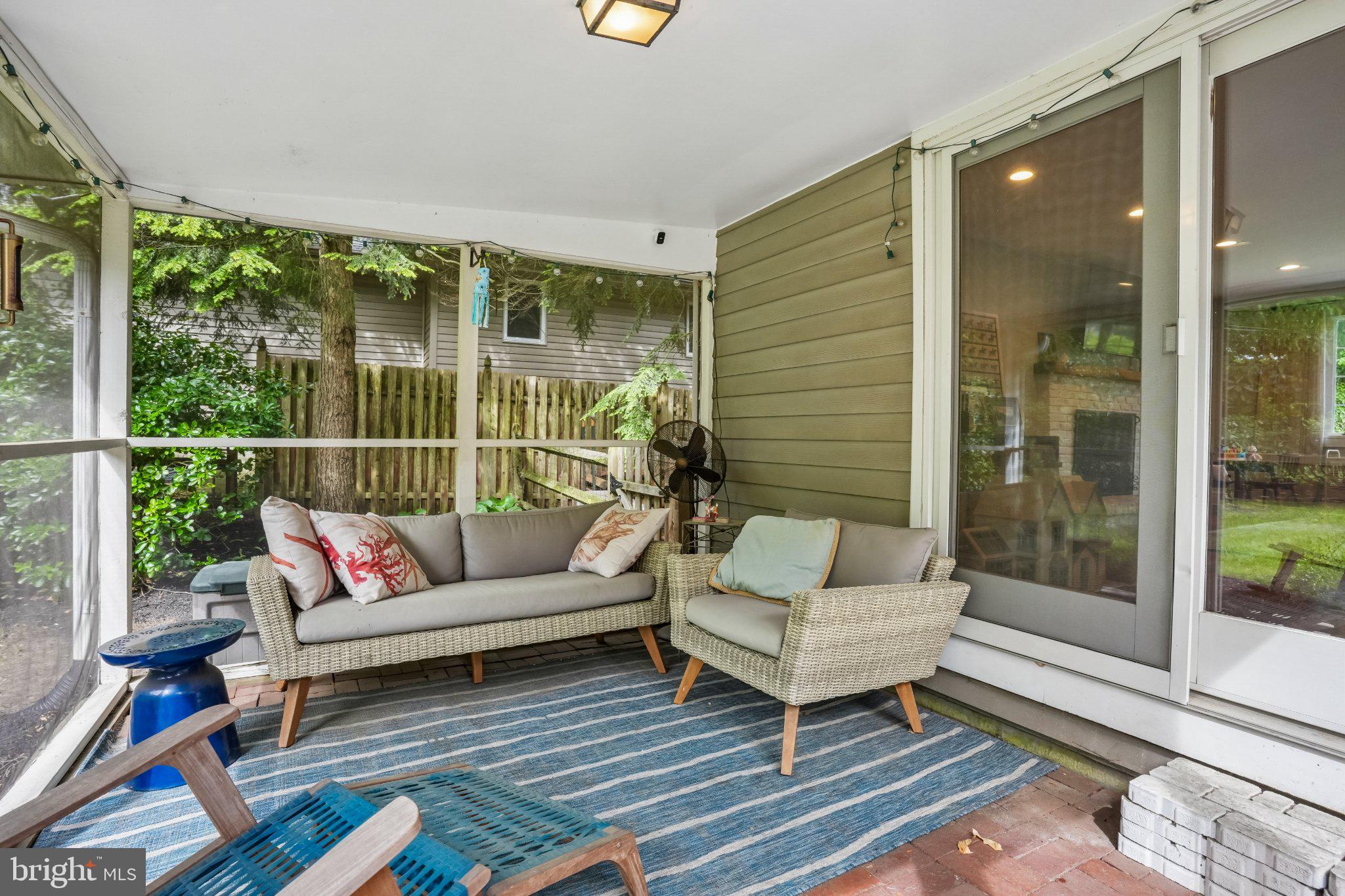650 Maple Avenue Haddonfield, NJ 08033 - Photo 28 of 31 Charming screened porch retreat.