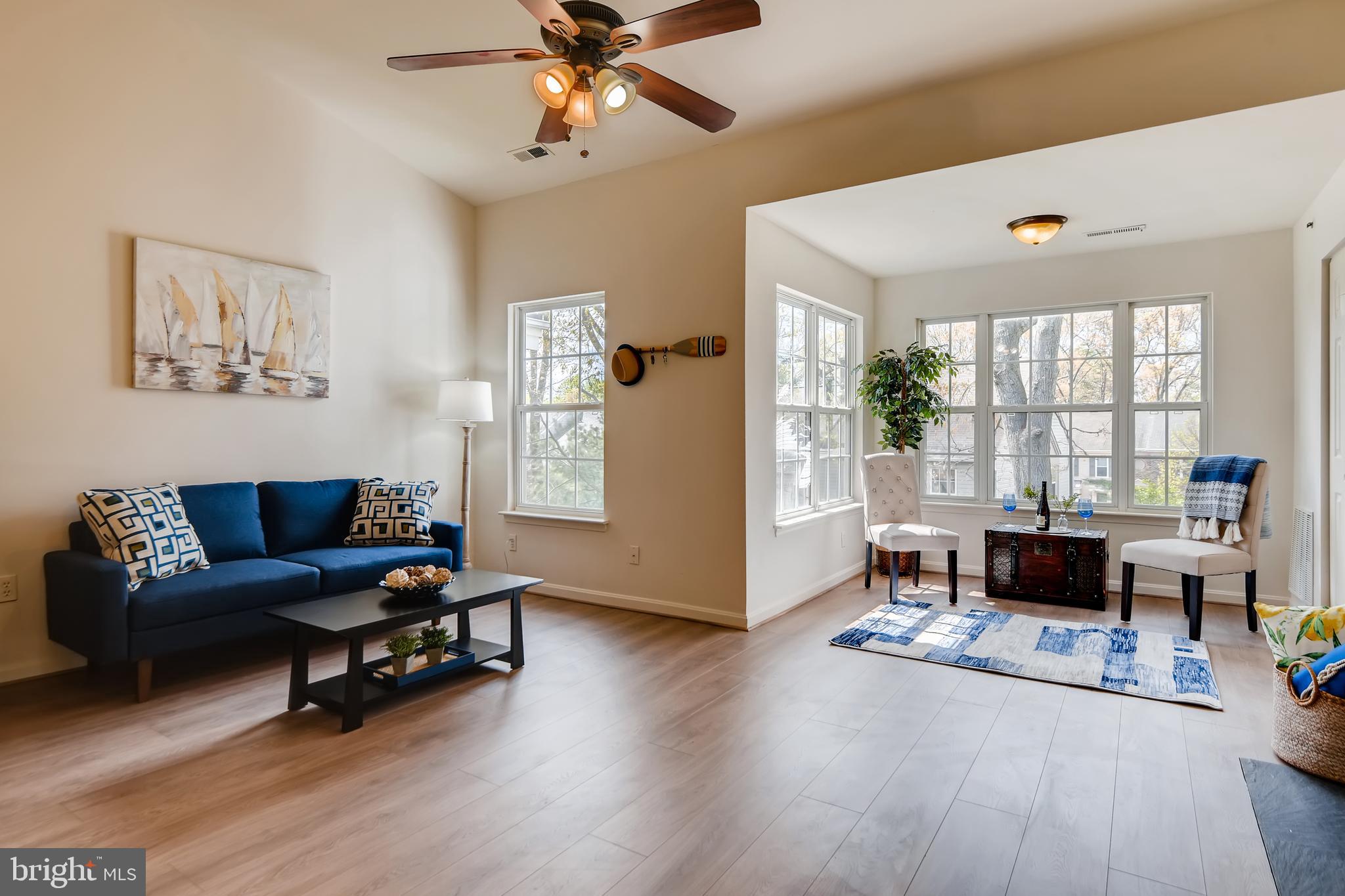 604 Moonglow Road, Unit 302 Odenton, MD 21113 - Photo 31 of 32 Open floor plan - living room/sunroom