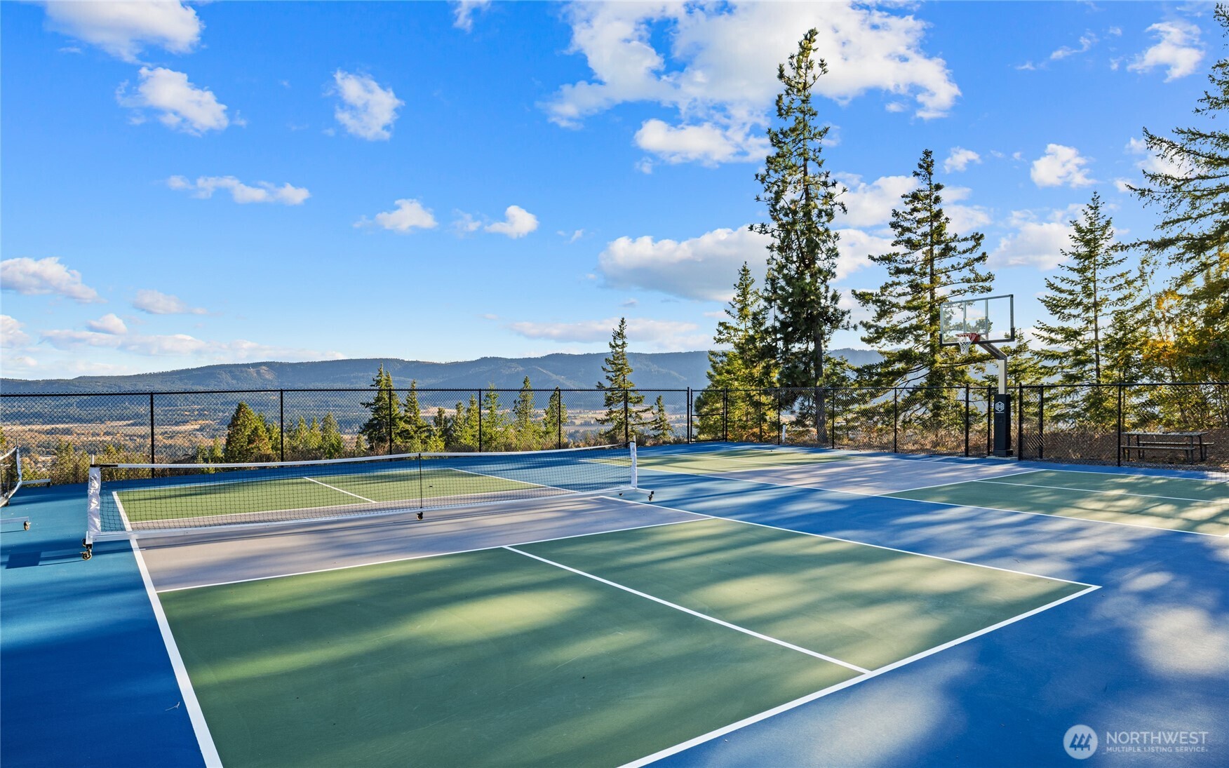 81 Forest Ridge Drive Cle Elum, WA 98922 - Photo 26 of 28 a view of an outdoor space and tennis court