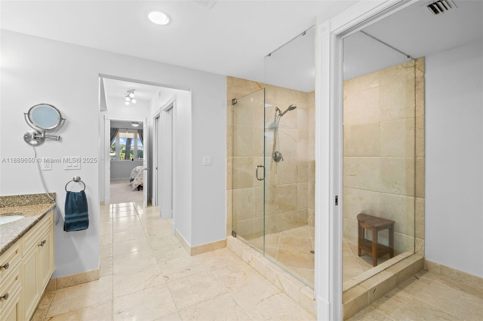 1414 Southeast 12th Street, Unit 1B Fort Lauderdale, FL 33316 - Photo 18 of 34 a bathroom with a shower and a sink