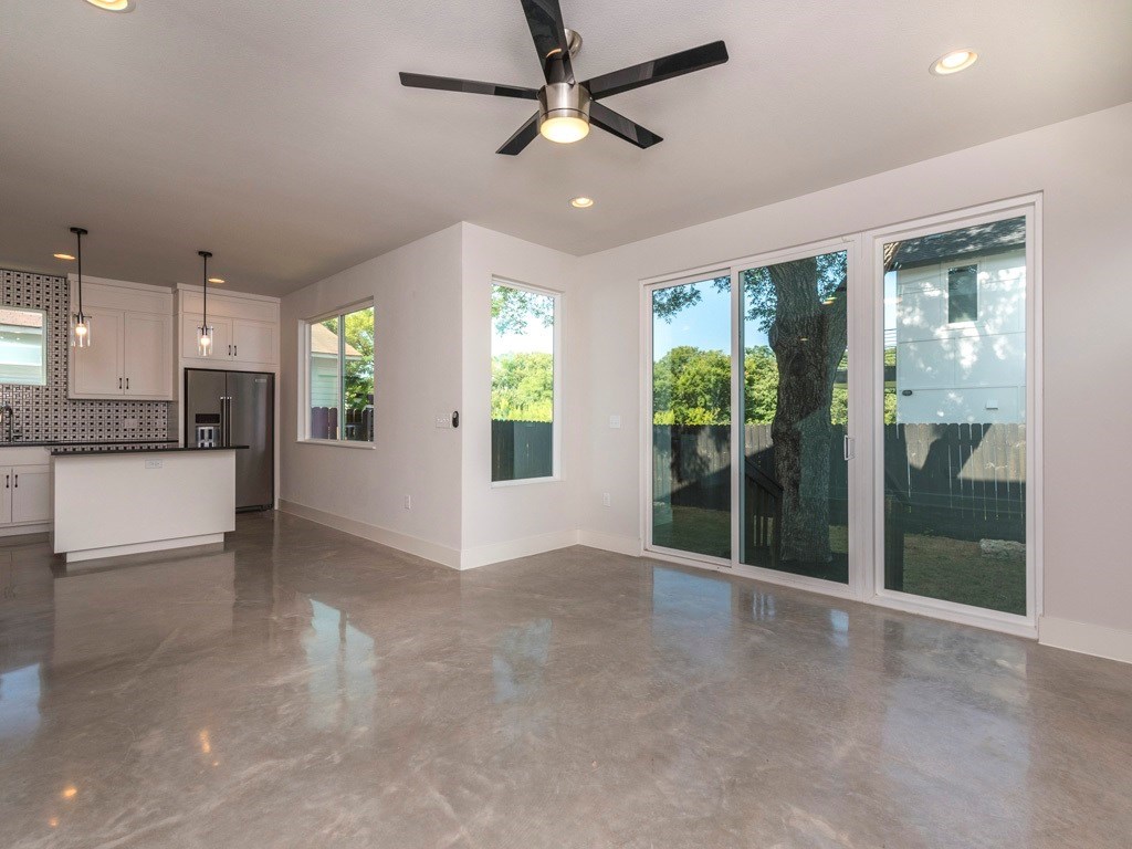 1182 Ridgeway Drive, Unit A Austin, TX 78702 - Photo 6 of 27 a view of a kitchen with furniture and a kitchen