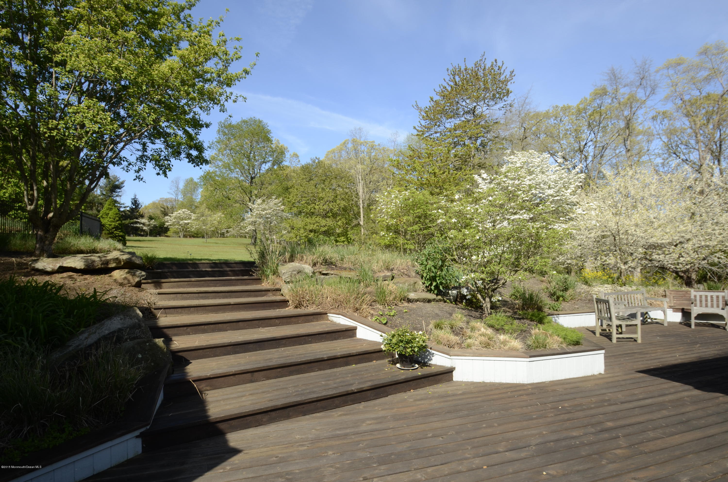 625 Cooper Road Middletown, NJ 07716 - Photo 16 of 20 Stairway to the Pool Deck